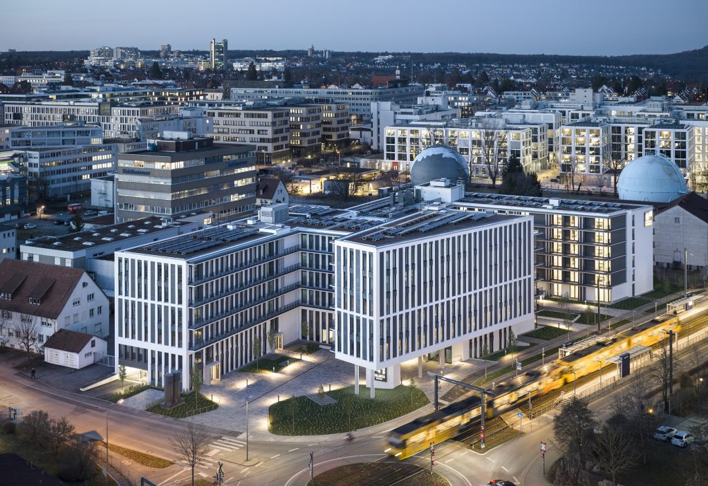 Gebäudefassade – Stuttgart-Vaihingen – Campo Novo Aparthotel