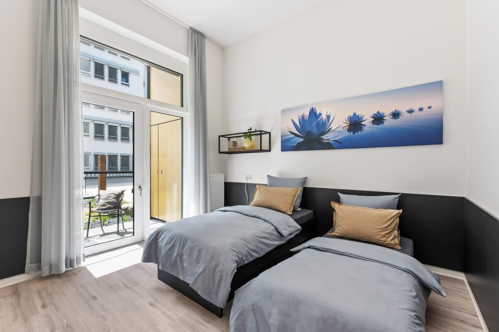 Apartment mit Doppelbett – Eschborn – Campo Novo Aparthotel