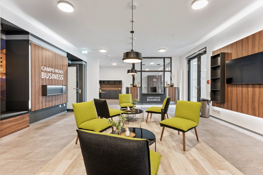 Lounge und Barbereich – Stuttgart-Vaihingen – Campo Novo Aparthotel