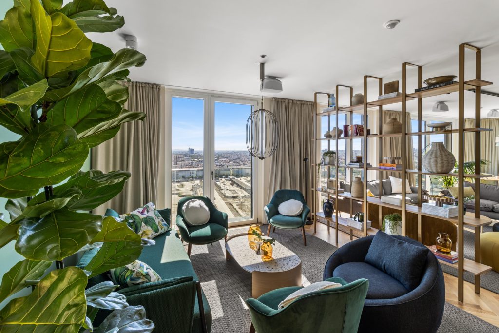 Lounge and communal area – Vienna – Momento by Greystar