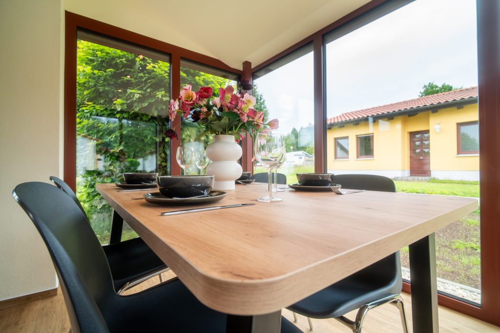 Dining table by the window – Zittau – Trixi Park